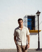 Camisa Capri - Nude Jaspeado