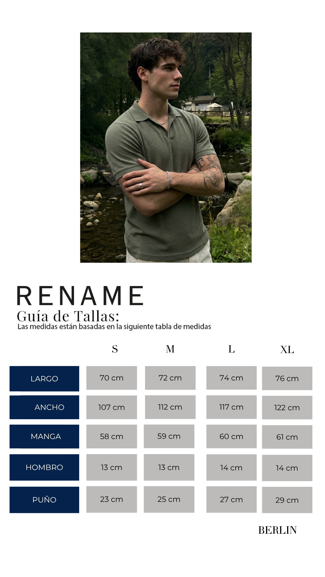 Polo Berlín - Verde Pistacho