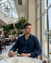 Camisa Lucien - Azul Navy