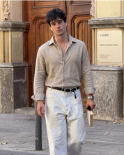 Camisa Apolo - Beige Arenas