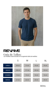 Polo Seoul - Azul Acero