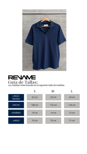 POLO LÍBANO - BLUE NAVY