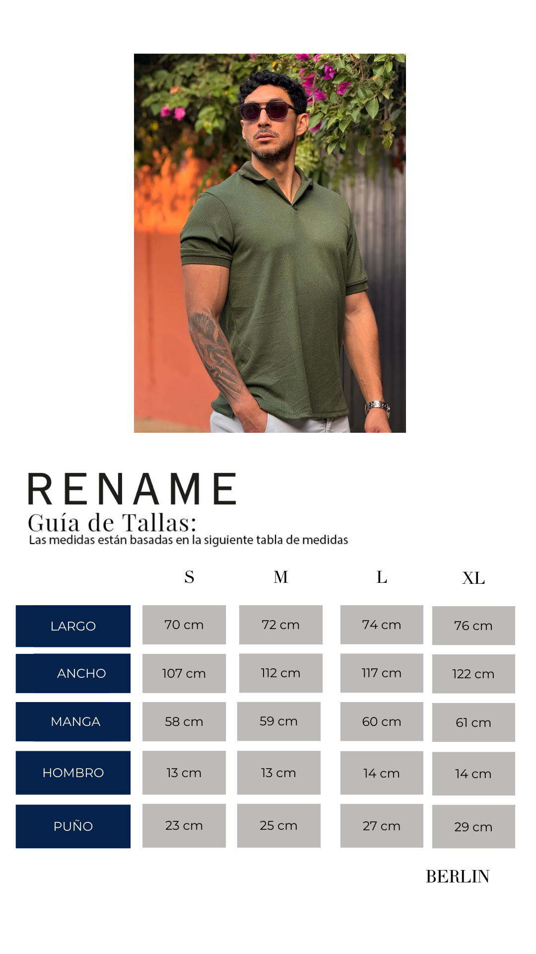 Polo Berlín - Verde Militar