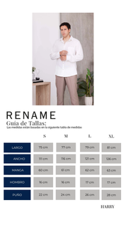 Camisa Harry - Blanco