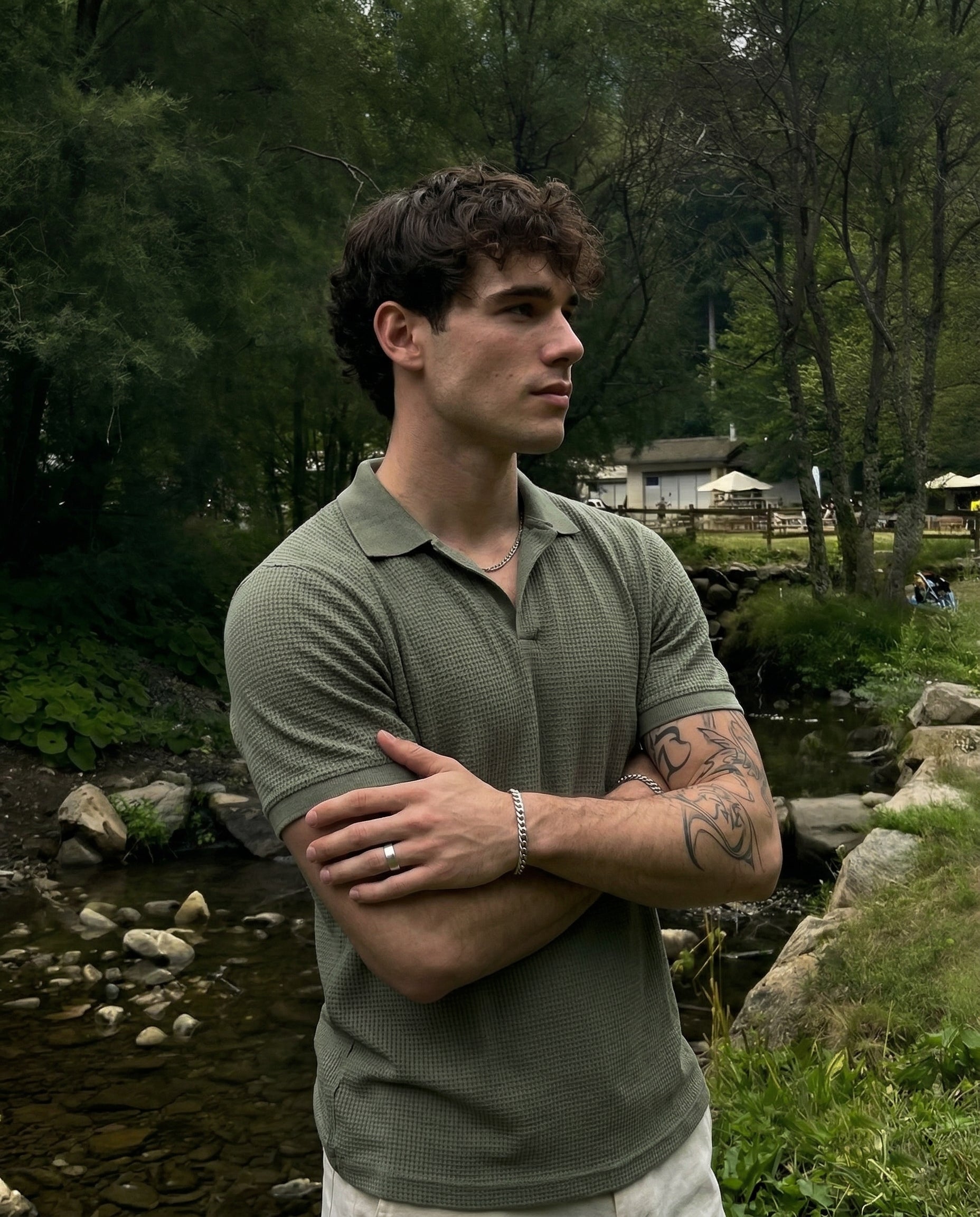 Polo Berlín - Verde Pistacho