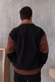 Casaca Bomber Bangkok - Marrón Bicolor