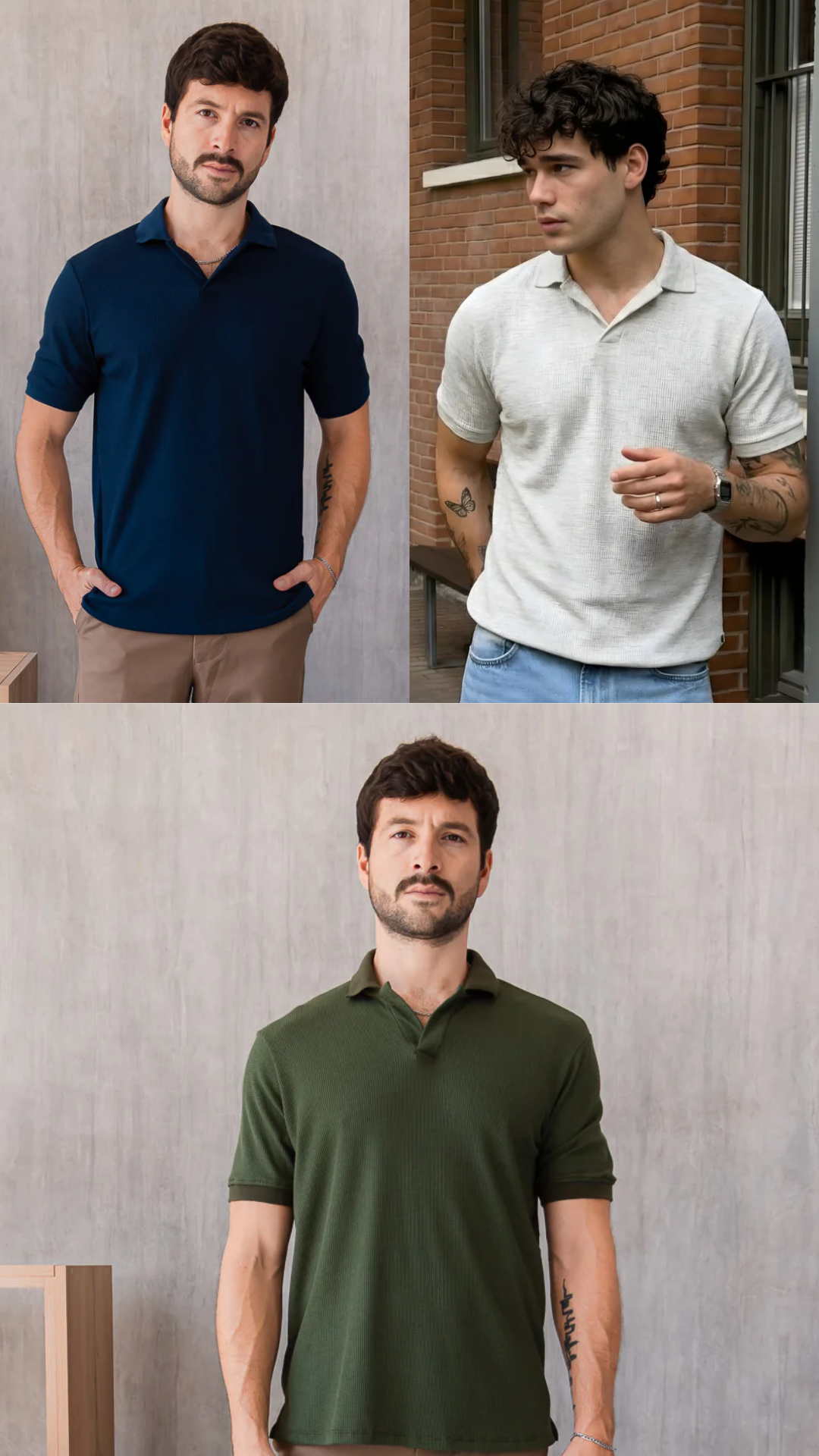 PACK POLO BERLÍN x3 unid.