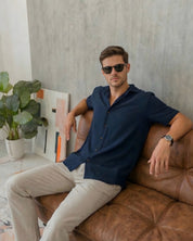 Camisa Capri - Azul Navy