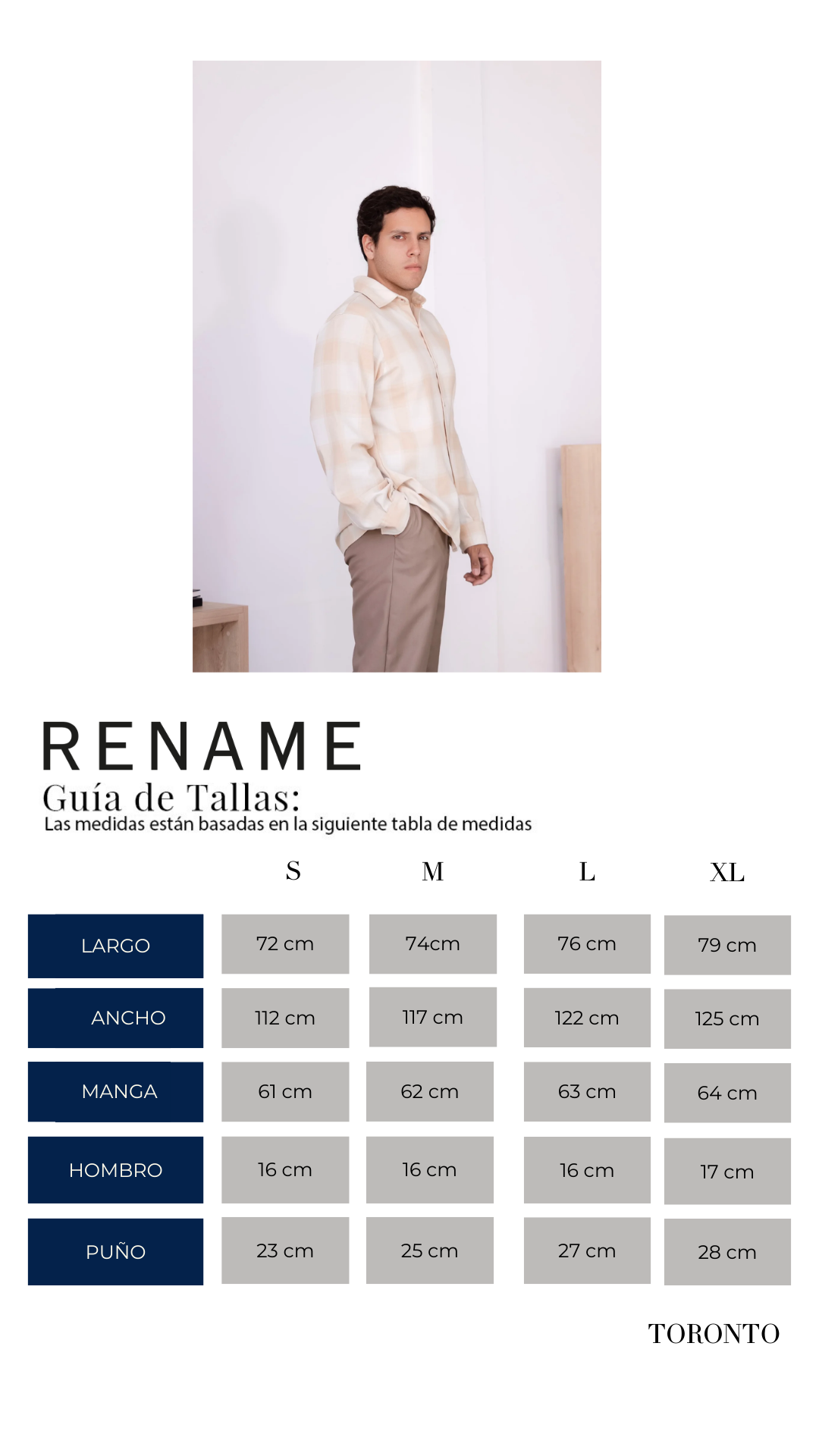 Camisa Toronto - Nude