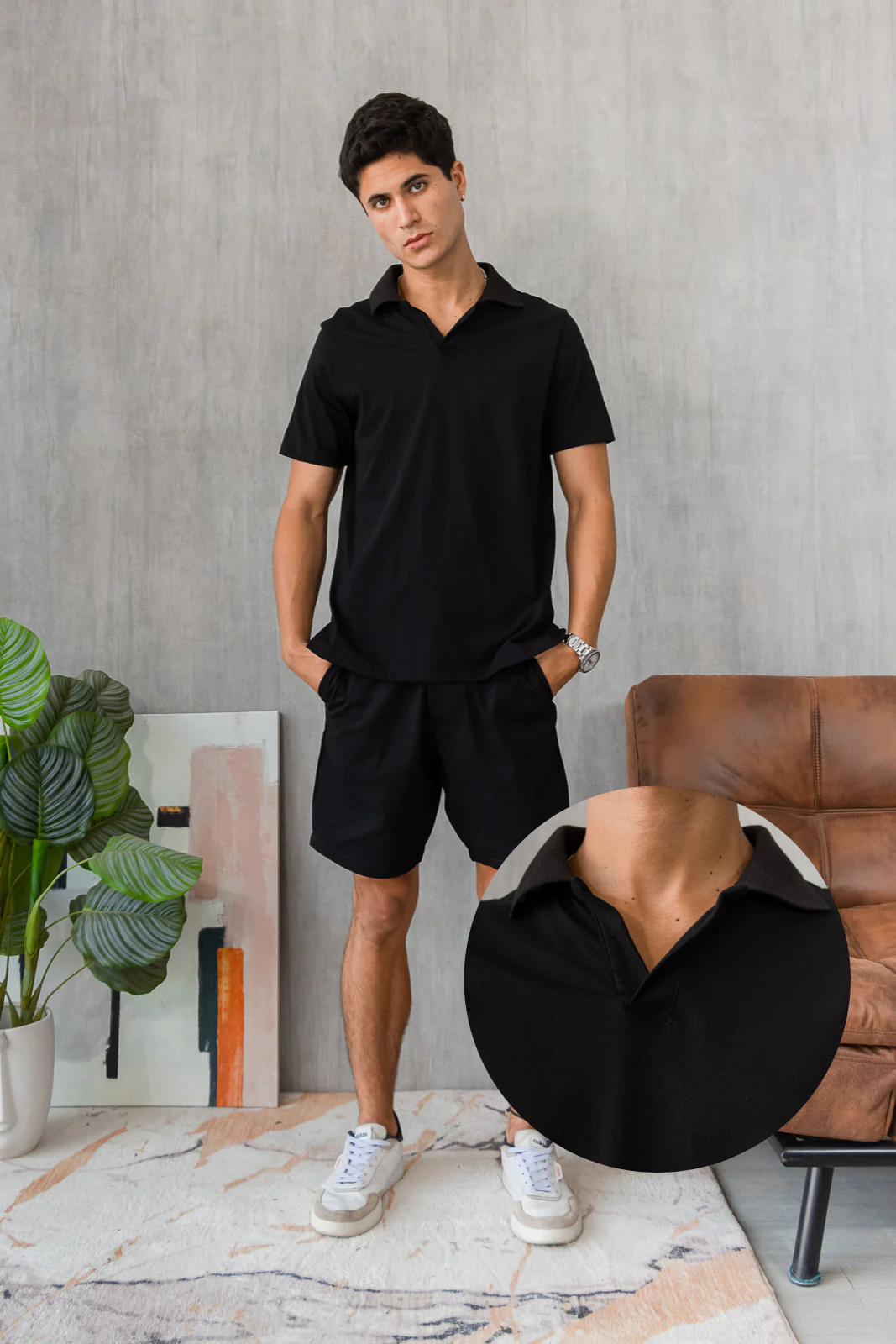 Líbano T - Shirt - Negro