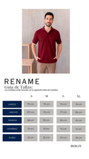 Polo Berlín - Rojo Oscuro