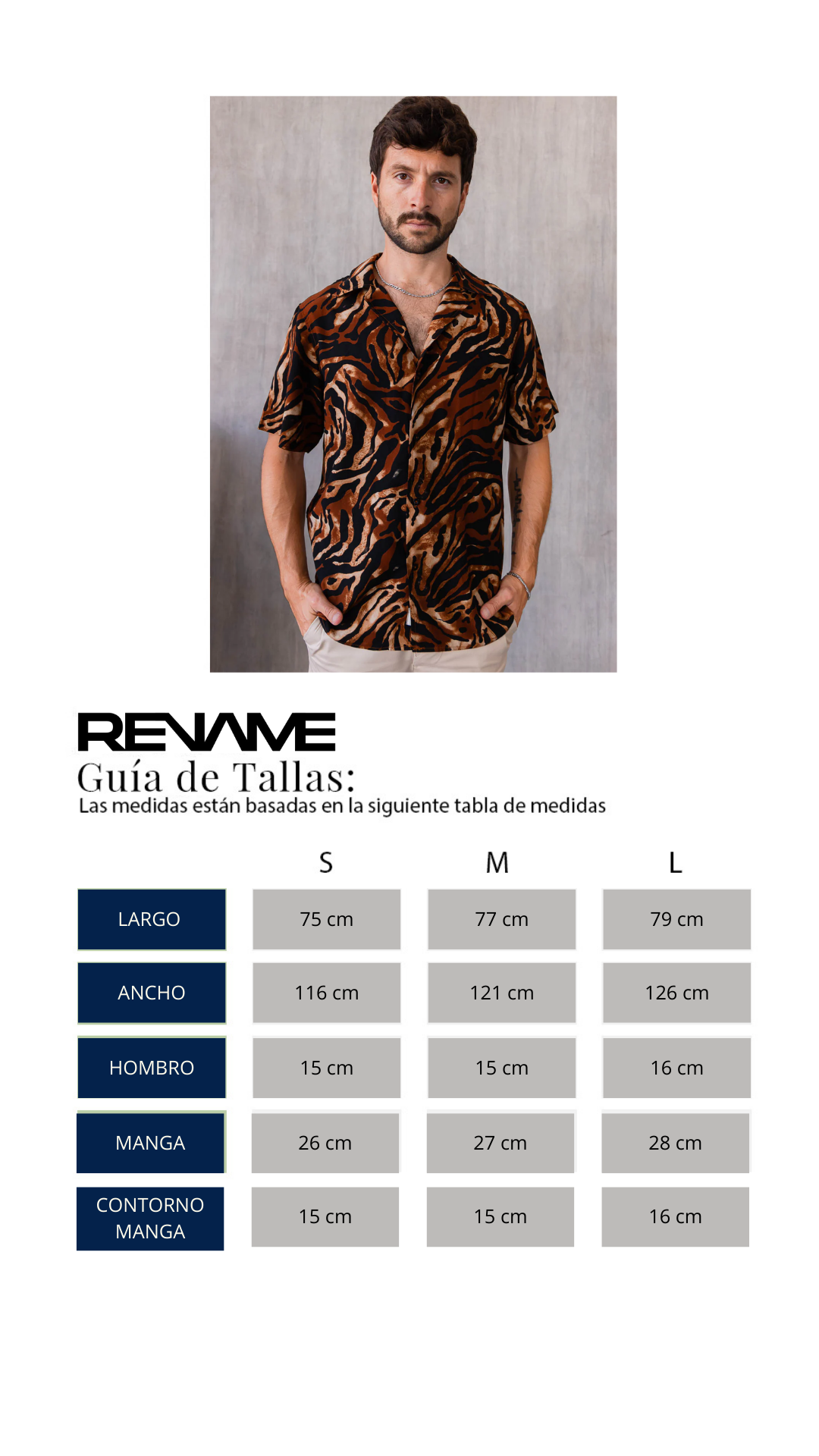 Camisa Cairo - Animal Print