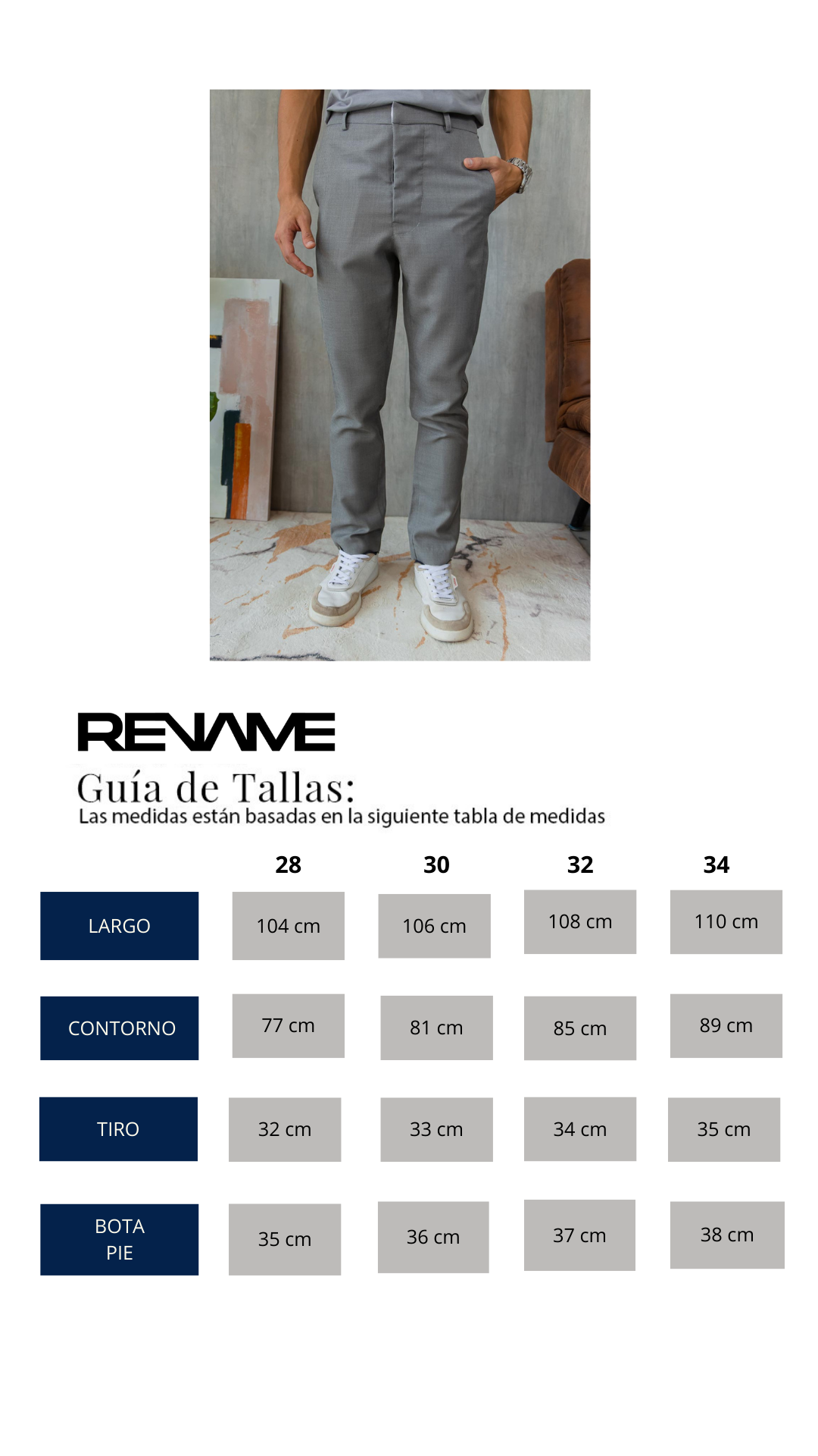 London Pants - Grey
