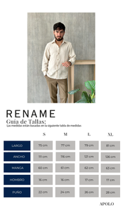 Camisa Apolo - Beige
