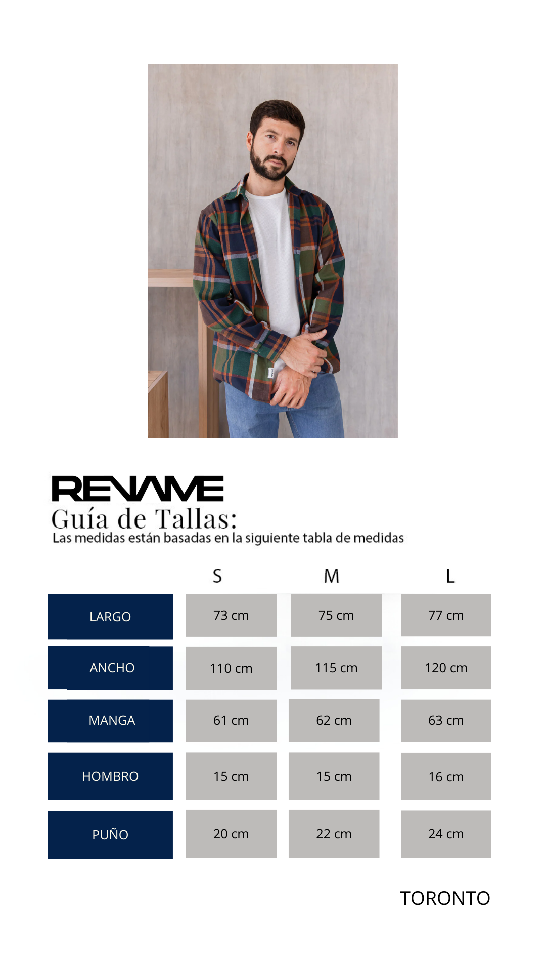 Camisa Toronto - Cuadros Multicolor