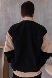 Casaca Bomber Bangkok  - Beige Bicolor