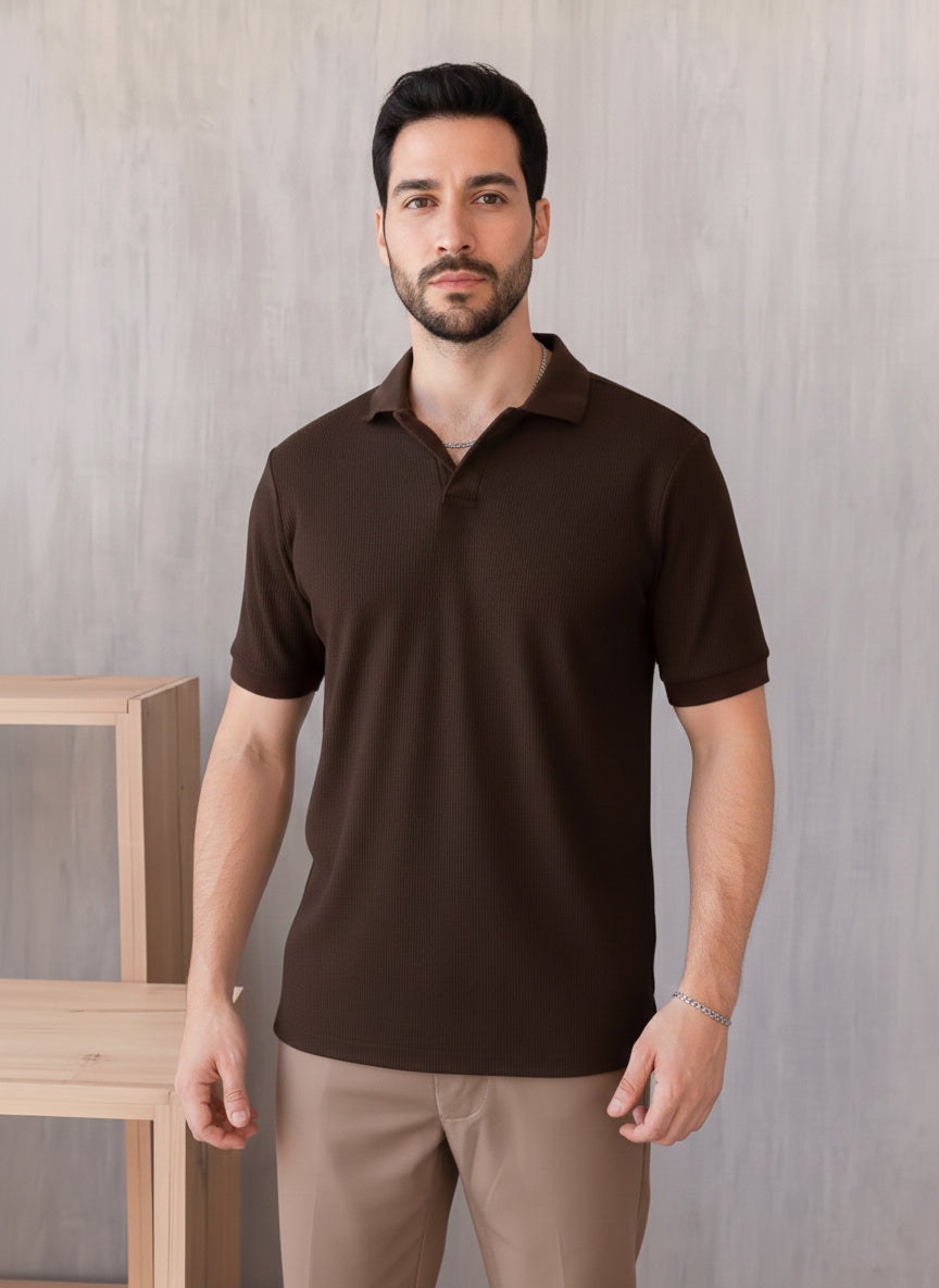 Polo Berlín - Marrón