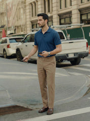 Polo Berlín - Azul Acero