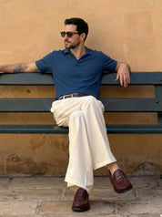 Polo Berlín - Azul Acero