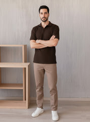 Polo Berlín - Marrón