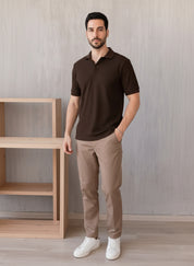 Polo Berlín - Marrón