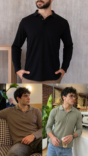 PACK POLO BARCELONA x3 unid.