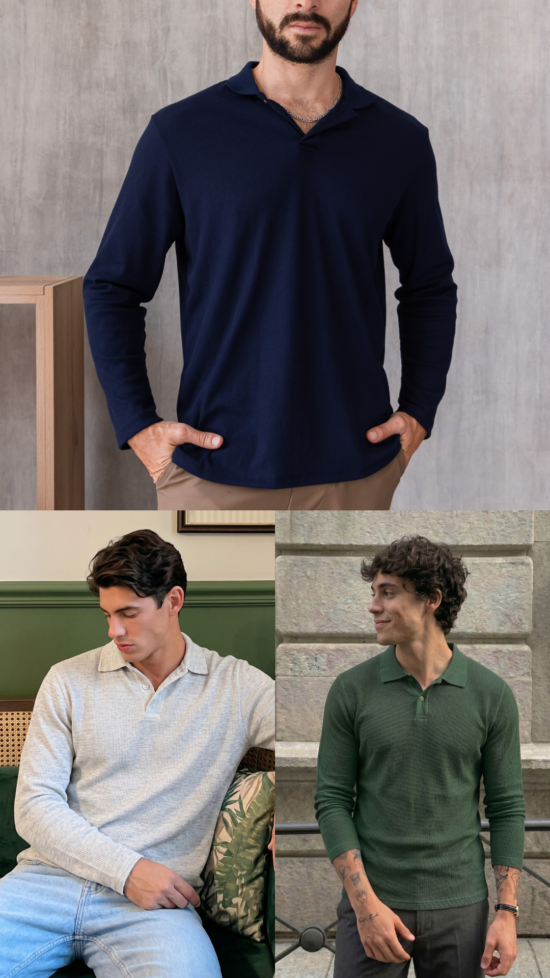 PACK POLO BARCELONA x3 unid.