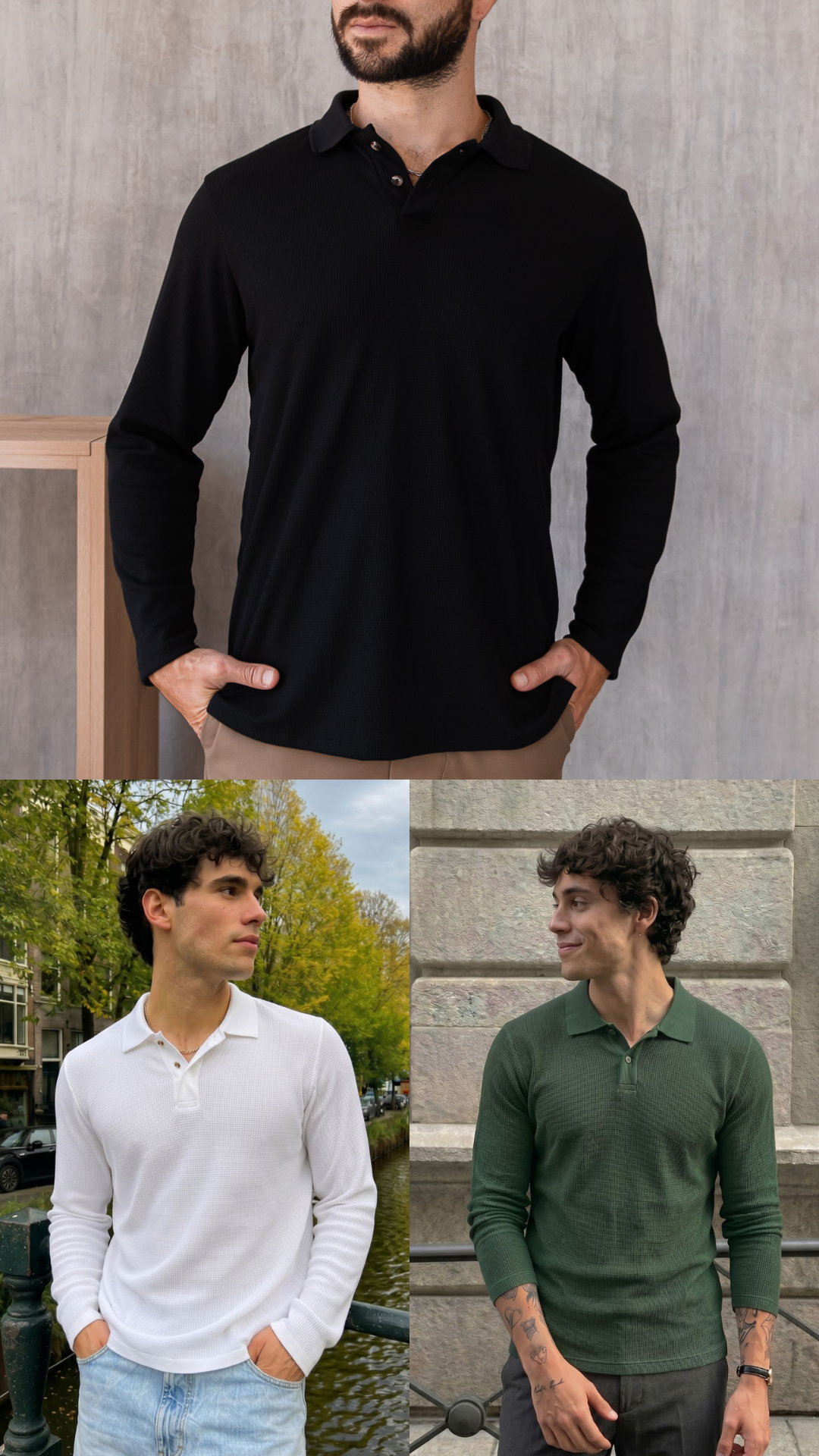PACK POLO BARCELONA x3 unid.