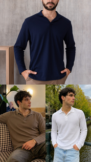 PACK POLO BARCELONA x3 unid.