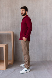 Polo Barcelona - Guinda