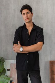 CAMISA CAPRI - Negro