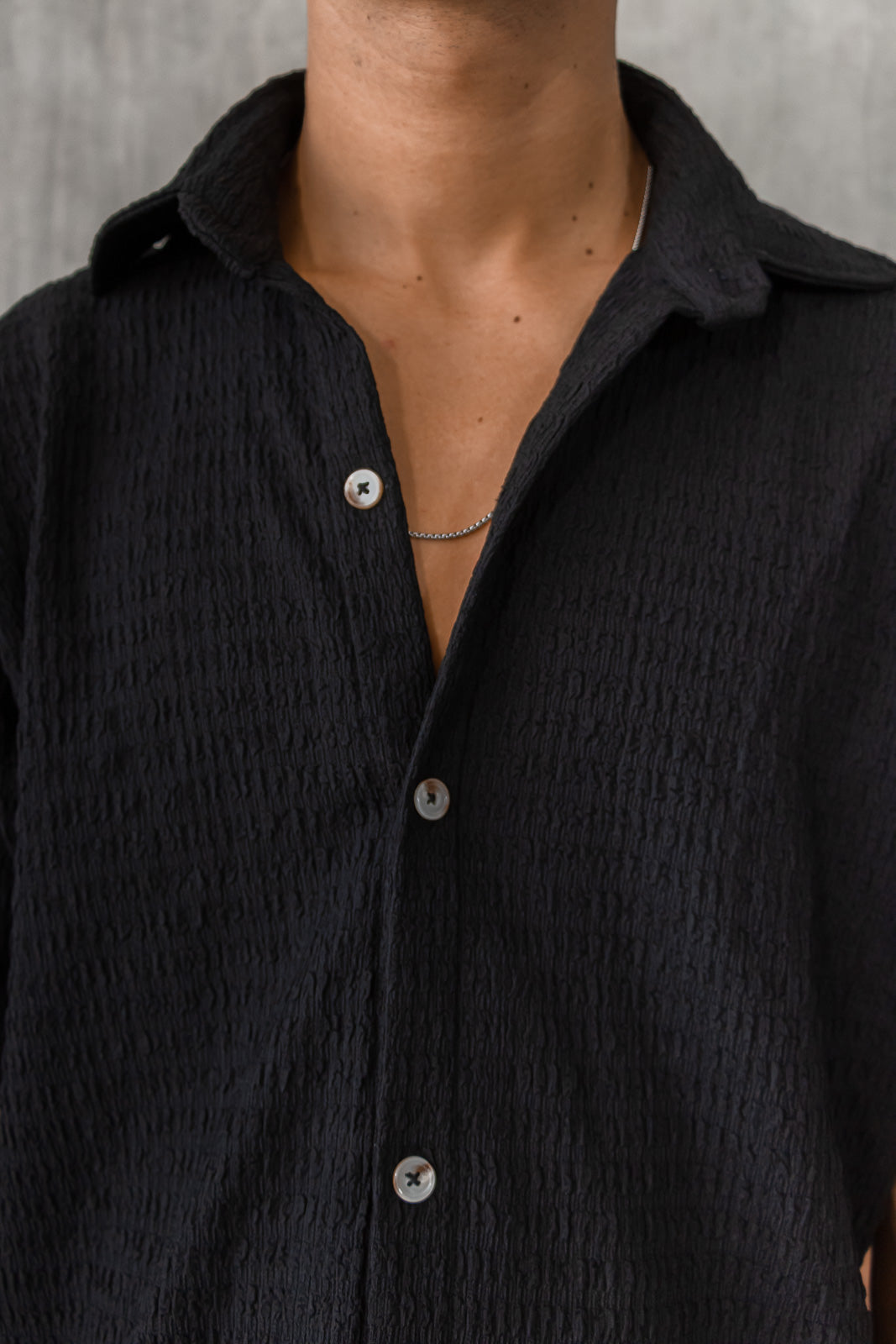 CAMISA CAPRI - Negro