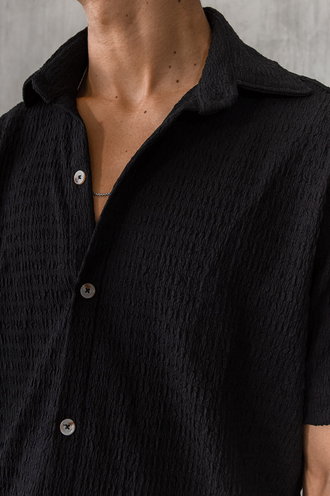 CAMISA CAPRI - Negro