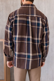 Camisa Berna - Marrón Cuadros