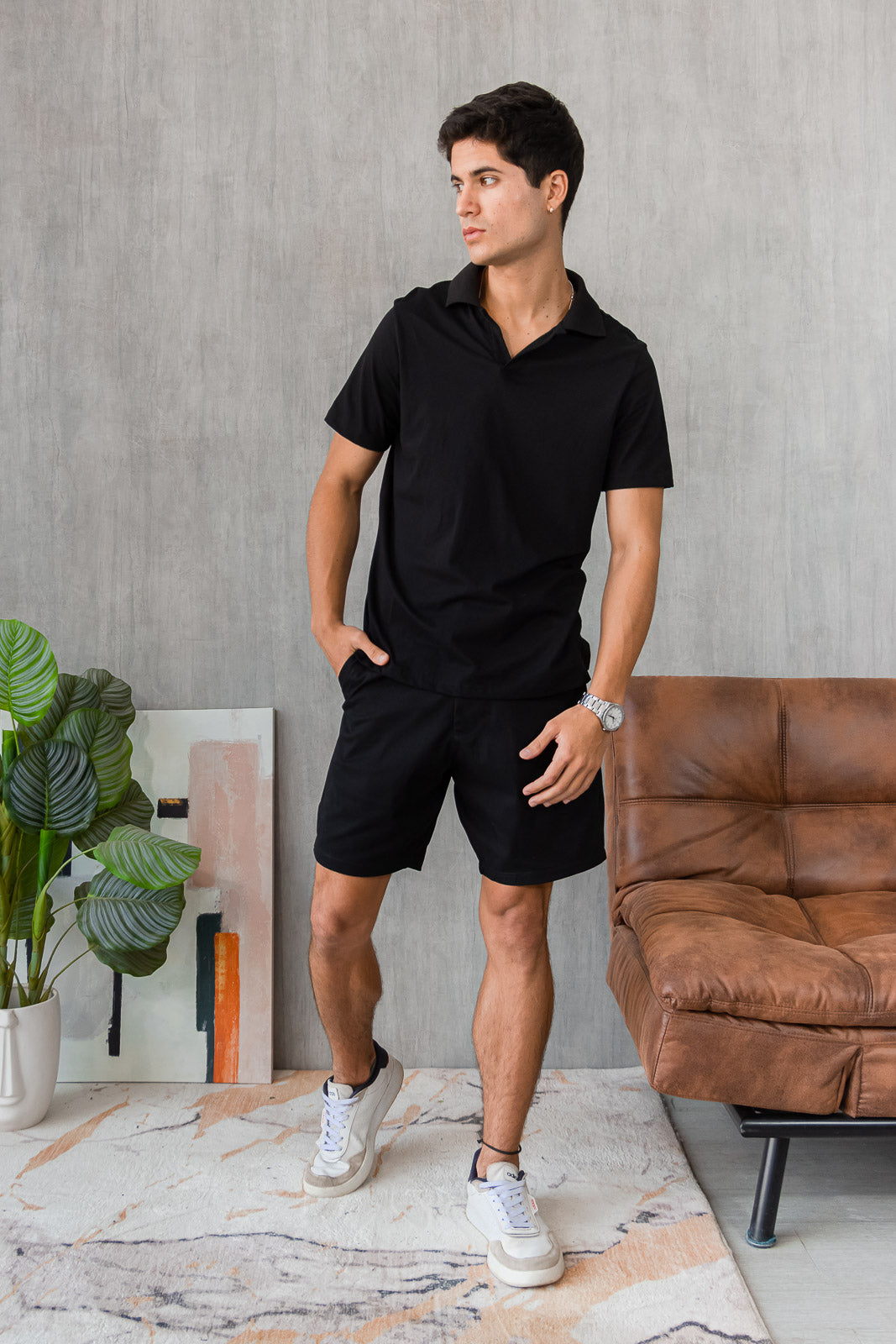 Líbano T - Shirt - Negro