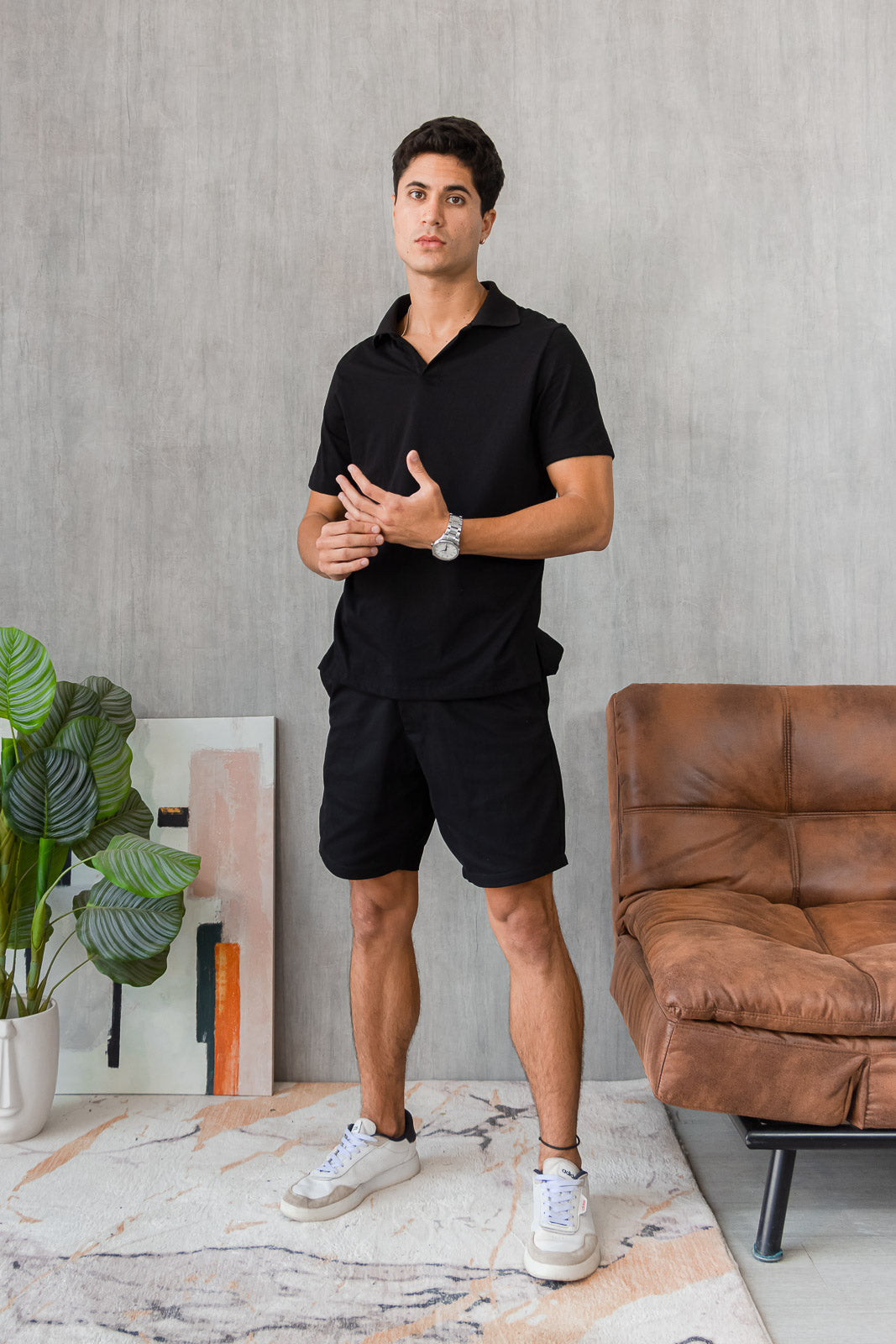 Líbano T - Shirt - Negro
