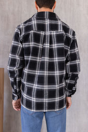 Overcoat Berna - Negro Cuadros