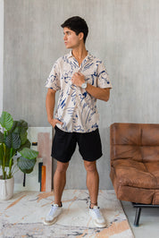 Amalfi Shirt - Estampado Nude