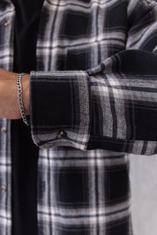 Overcoat Berna - Negro Cuadros
