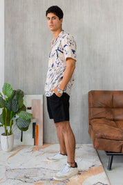 Amalfi Shirt - Estampado Nude
