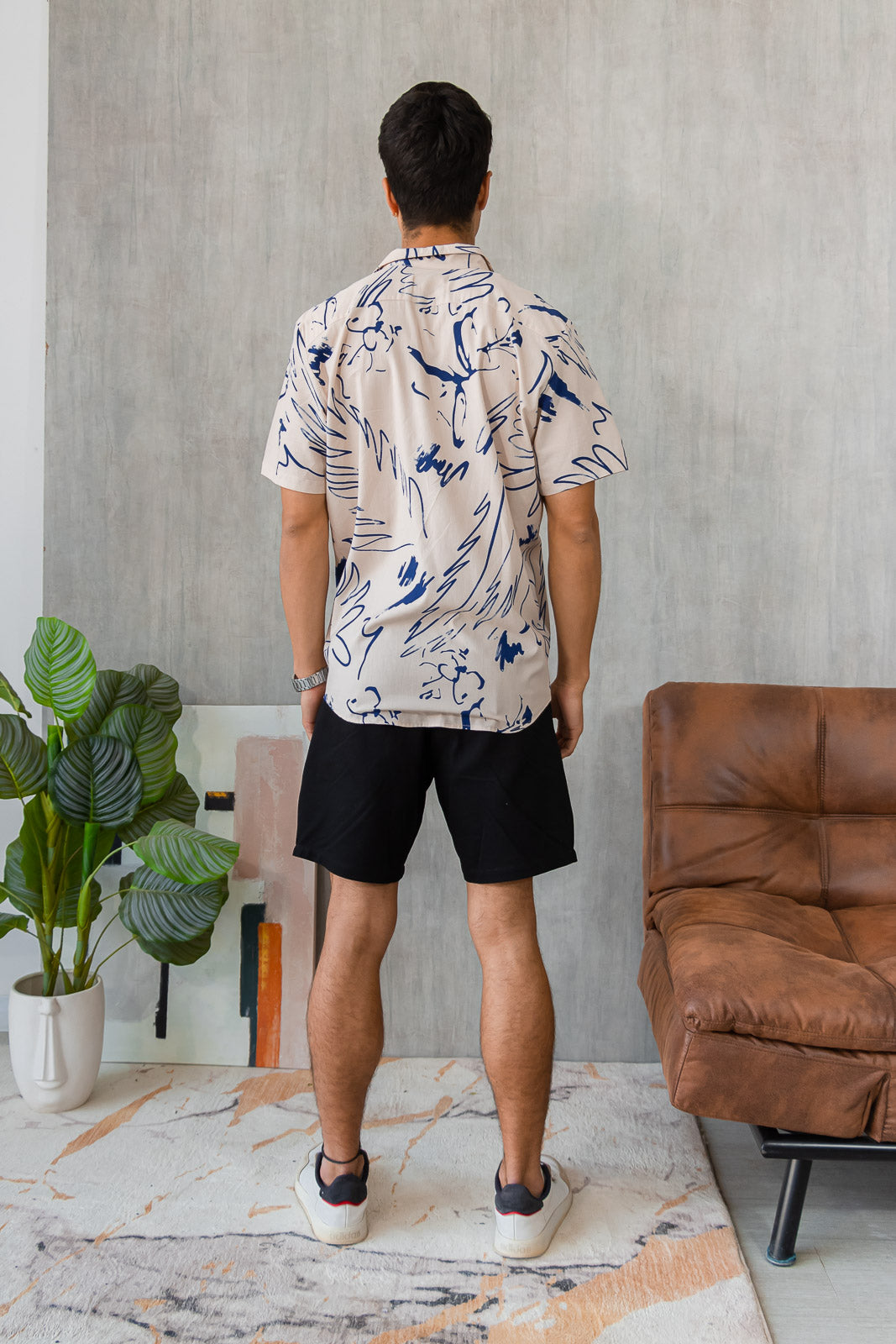 Amalfi Shirt - Estampado Nude