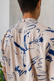 Amalfi Shirt - Estampado Nude