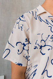 Amalfi Shirt - Estampado Nude