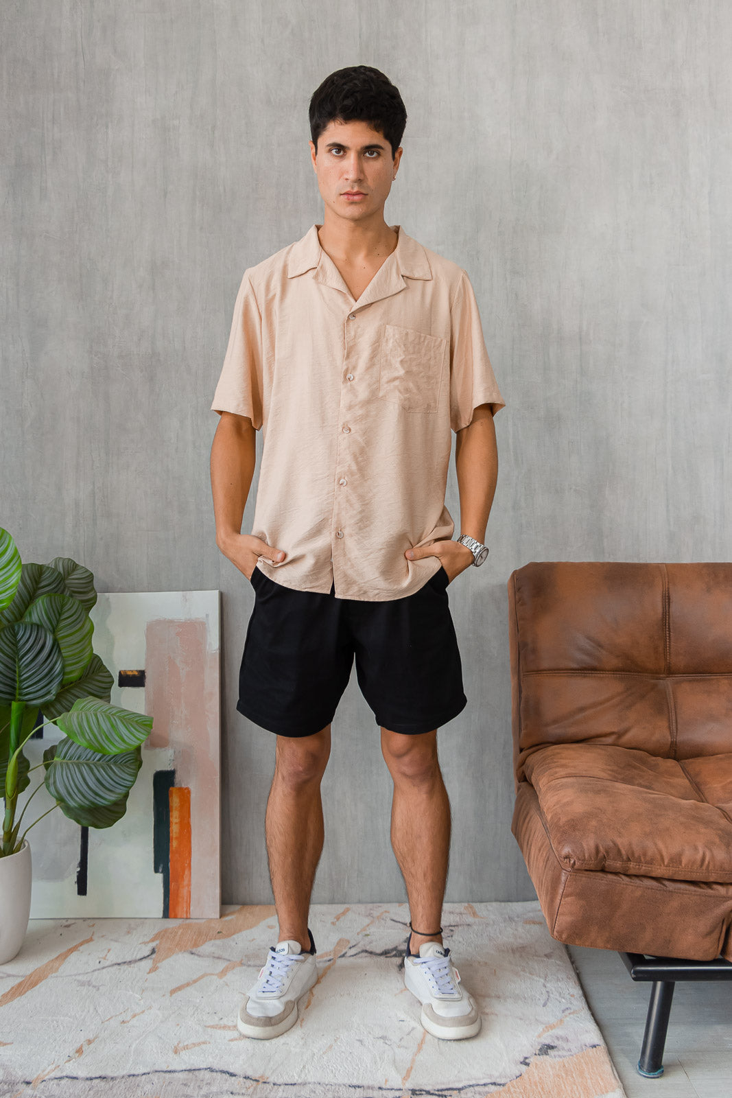 Dubai Shirt - Nude