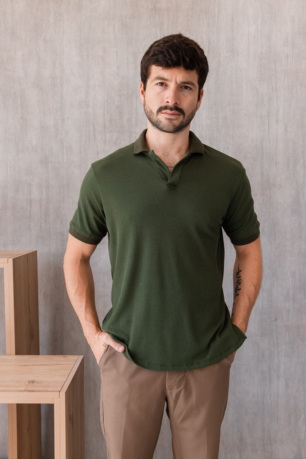 Polo Berlín - Verde Militar