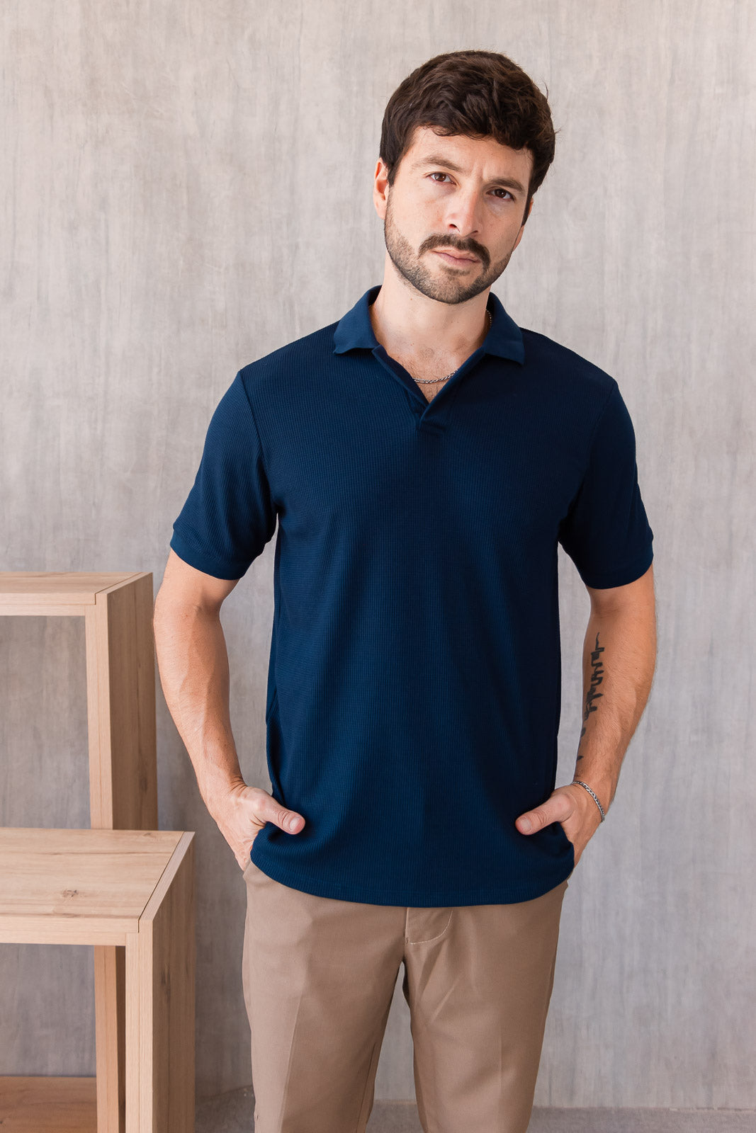 Polo Berlín - Azul Navy
