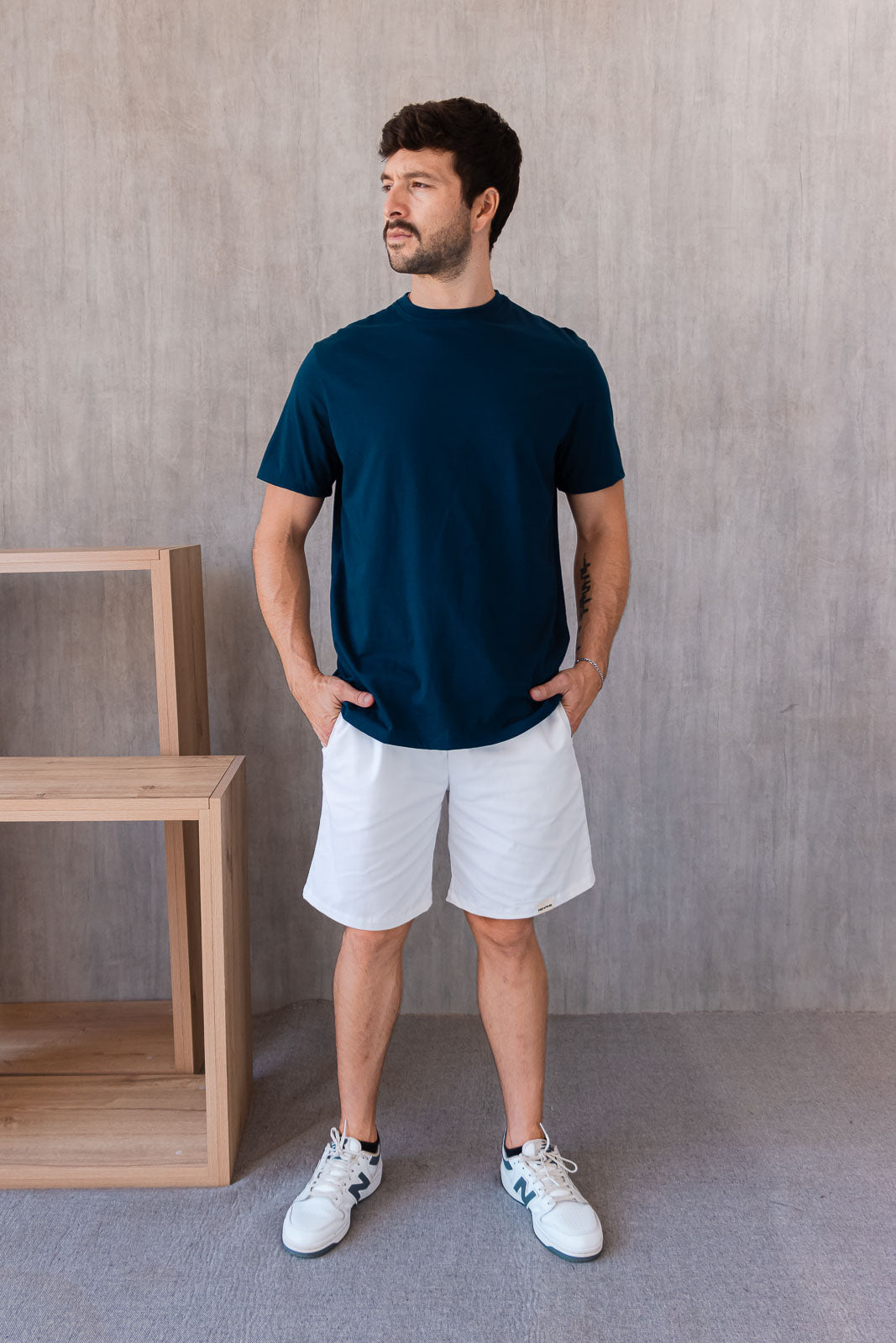Basic T Shirt - Azul Navy