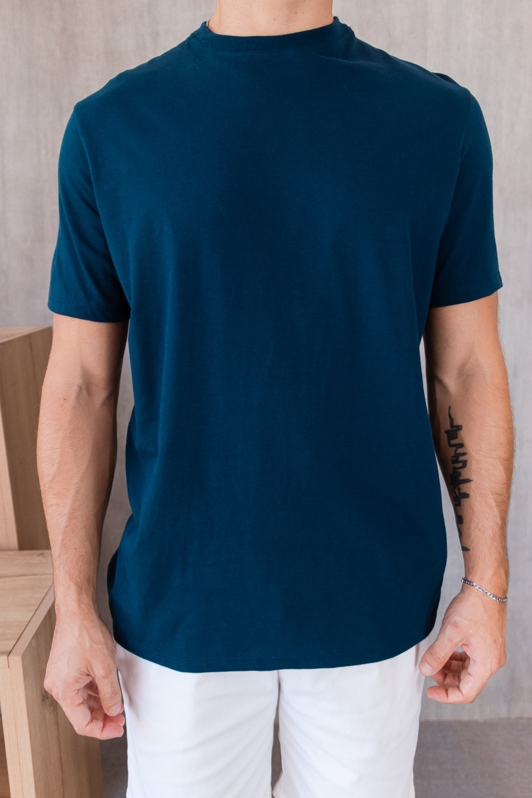 Basic T Shirt - Azul Navy