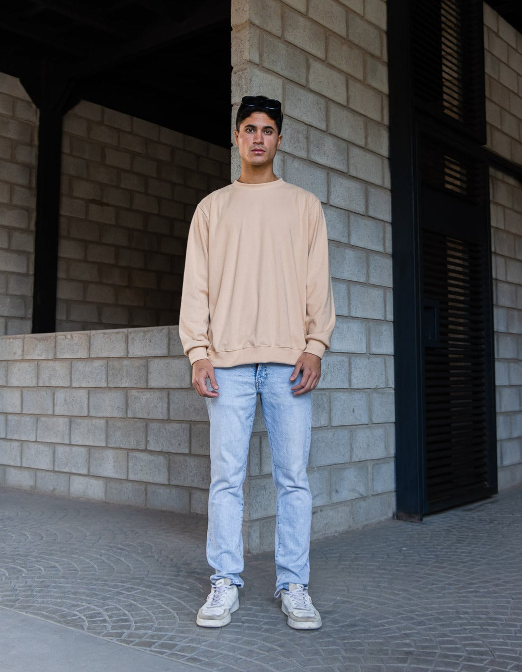 POLERA LOGAN - BEIGE