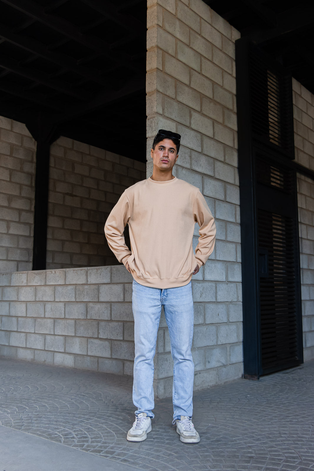 POLERA LOGAN - BEIGE
